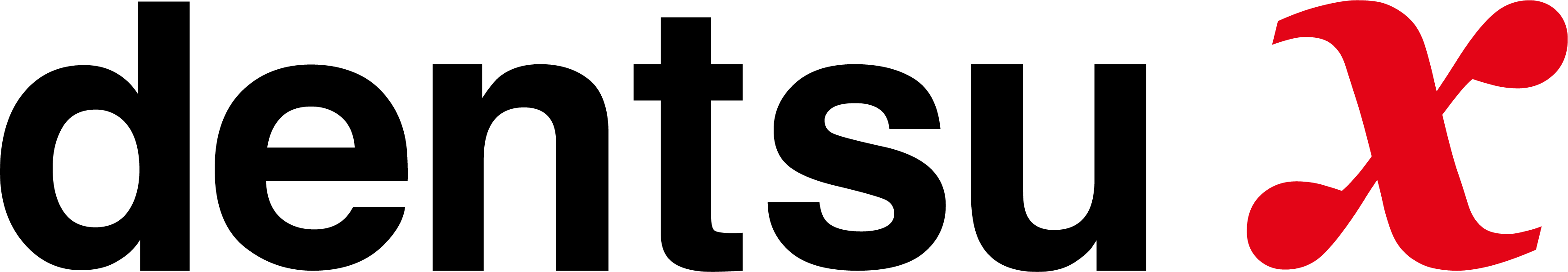 Dentsu X Logo 